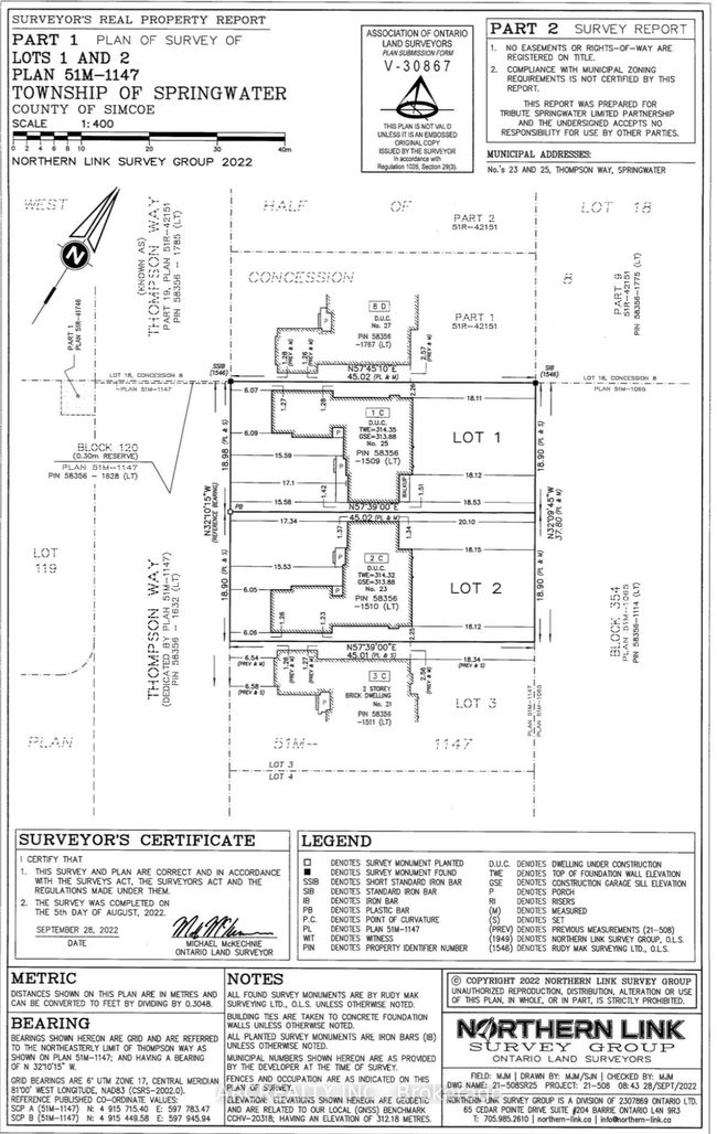25 Thompson Way, House other with 4 bedrooms, 4 bathrooms and 7 parking in Springwater ON | Image 36