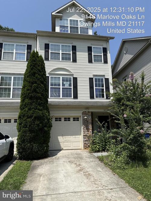 9146 Marlove Oaks Ln, OWINGS MILLS, MD, 21117-6709 | Card Image