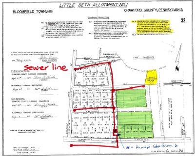 Lot 32 & 33 Cindy Lane, Home with 0 bedrooms, 0 bathrooms and null parking in Canadohta Lake PA | Image 1