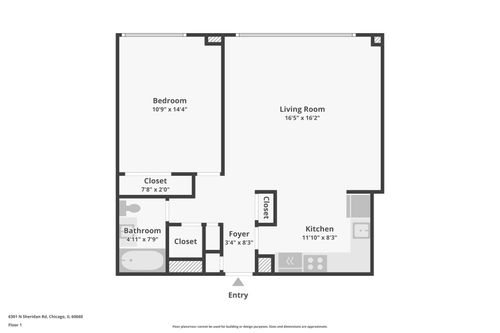 14m-6301 N Sheridan Rd, Chicago, IL, 60660-1779 | Card Image