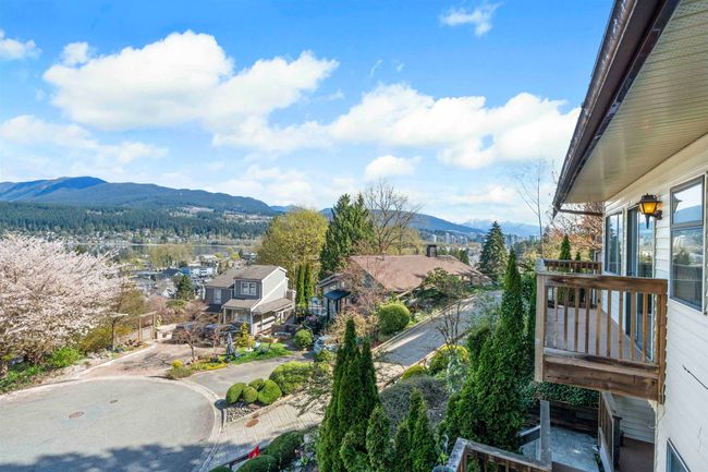Balcony featuring a mountain view and a residential view | Image 30