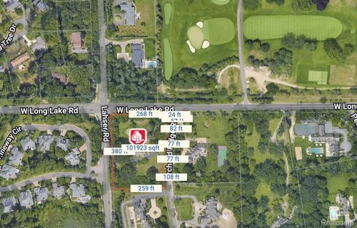 1355 Orchard Ridge Rd, Bloomfield Hills, MI, 48304-2648 | Card Image