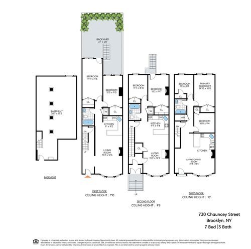 730 Chauncey St, Brooklyn, NY, 11207-1423 | Card Image
