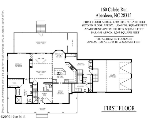 160 Calebs Run, Aberdeen, NC, 28315-4802 | Card Image