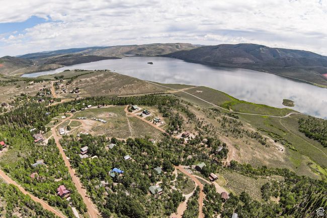 Aerial view of property's location featuring a water and mountain view | Image 34