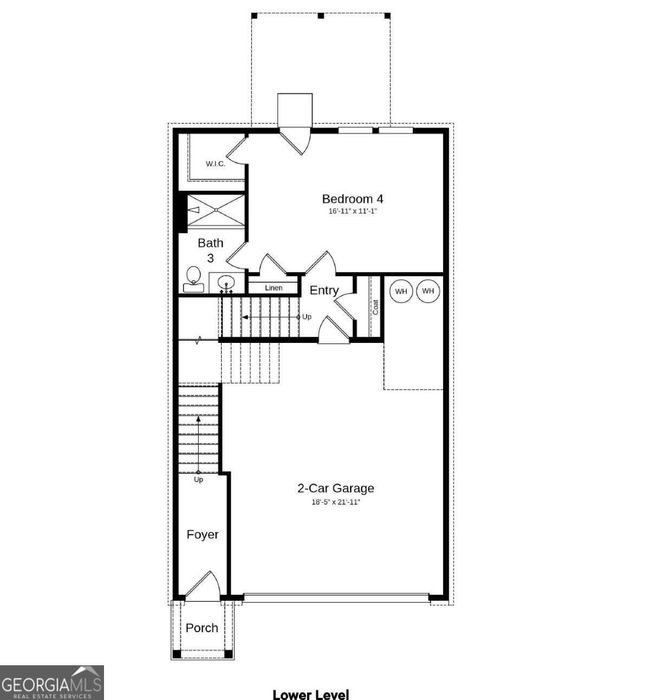 6234 Kenbrook Dr, Townhouse with 4 bedrooms, 4 bathrooms and 2 parking in Tucker GA | Image 4
