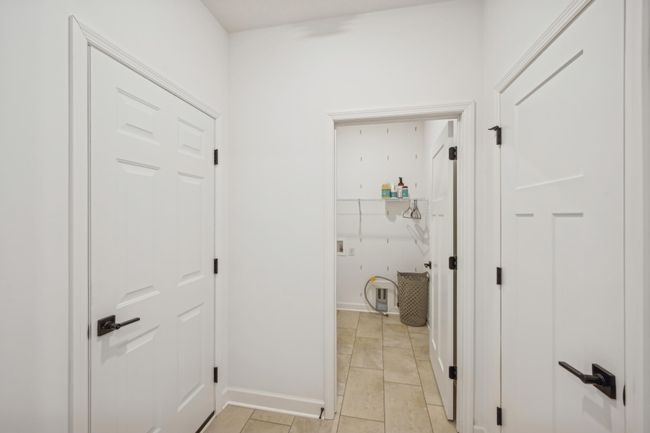 Photo is of the actual model. The mudroom. | Image 17