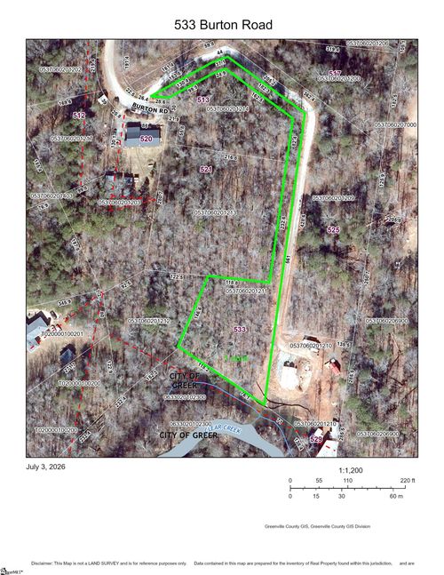 533 Burton Road, Greer, SC, 29651 | Card Image