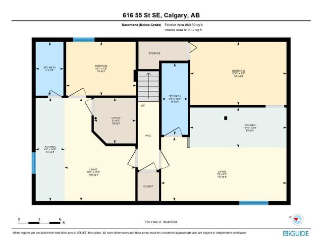616 55 Street Se, Home with 5 bedrooms, 2 bathrooms and 2 parking in Calgary AB | Image 37