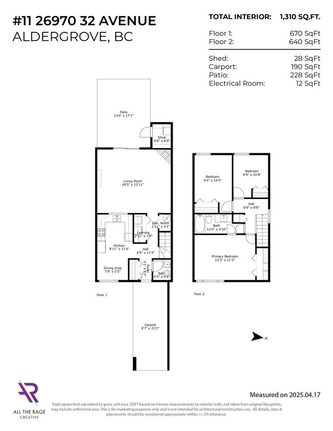 11 - 26970 32 Ave, Townhouse with 3 bedrooms, 2 bathrooms and 2 parking in Aldergrove BC | Image 25