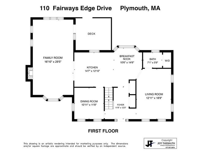110 Fairways Edge Dr, House other with 4 bedrooms, 3 bathrooms and 6 parking in Marshfield MA | Image 36