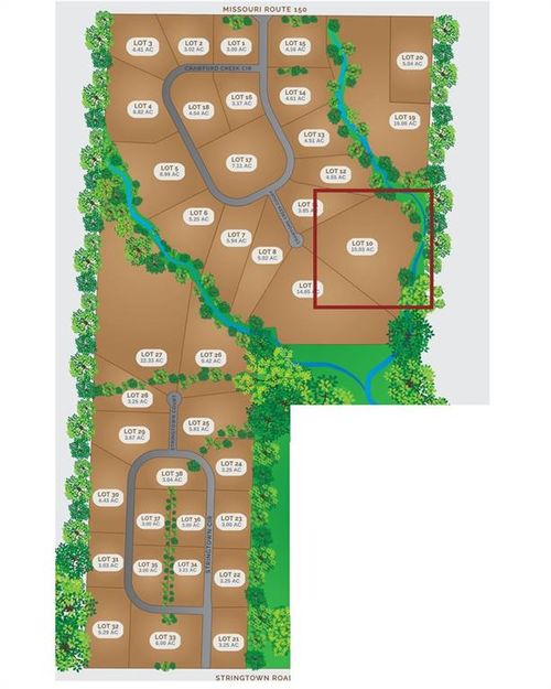 14002 Crawford Creek Court, Lake Lotawana, MO, 64086 | Card Image