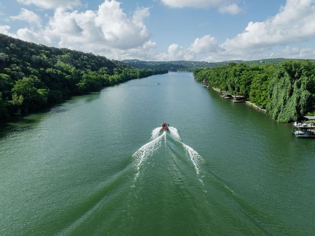 Aerial view of a large body of water | Image 20