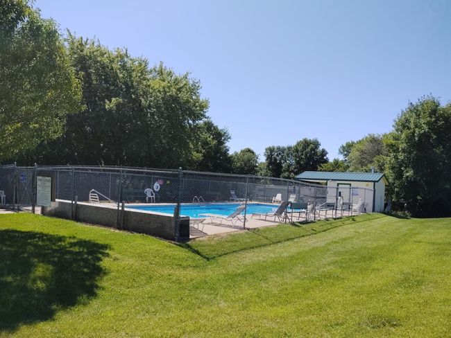 Inground heated swimming pool | Image 12