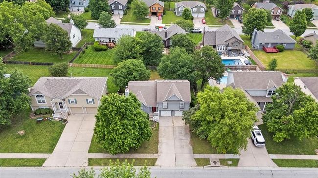 Aerial view of residential area with a pool area | Image 43