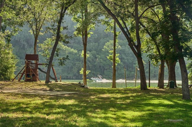 View of grassy yard featuring a wooded view | Image 24