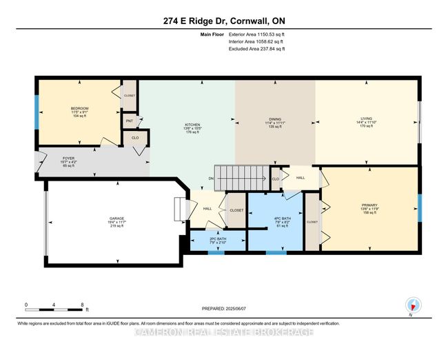 274 E Ridge Dr, House attached with 2 bedrooms, 3 bathrooms and 1 parking in Cornwall ON | Image 22