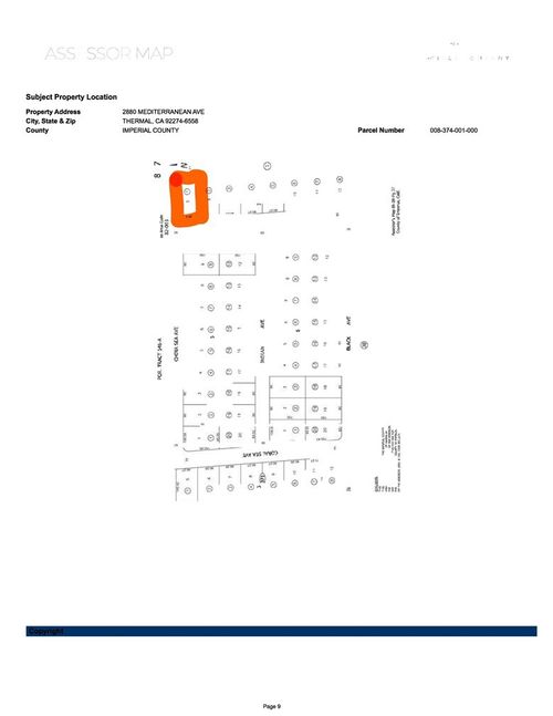 2880 Mediterranean Ave, Thermal, CA, 92274-6558 | Card Image