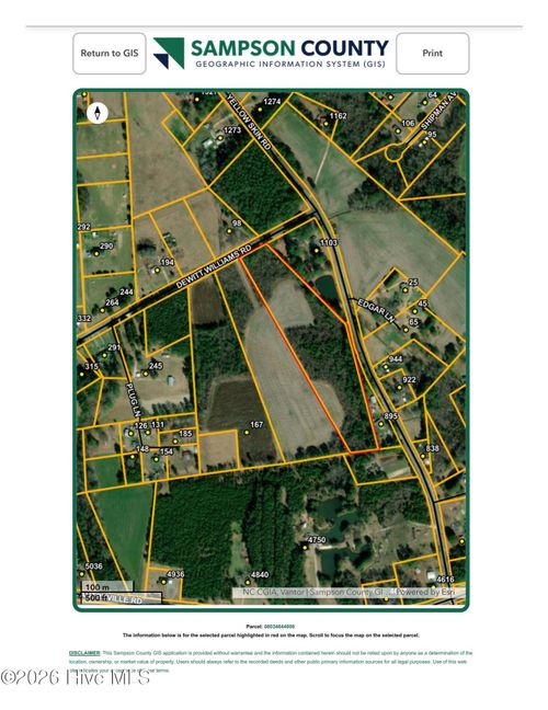 0 Dewitt Williams Rd, Autryville, NC, 28318 | Card Image