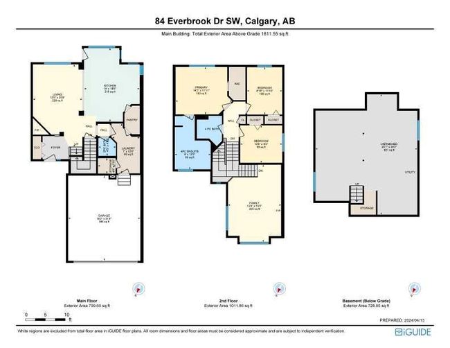 84 Everbrook Drive Sw, Home with 3 bedrooms, 2 bathrooms and 4 parking in Calgary AB | Image 45