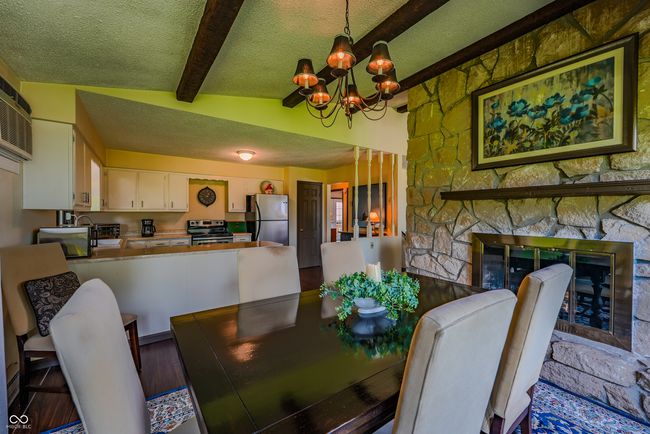 Dining Room with Fireplace | Image 4