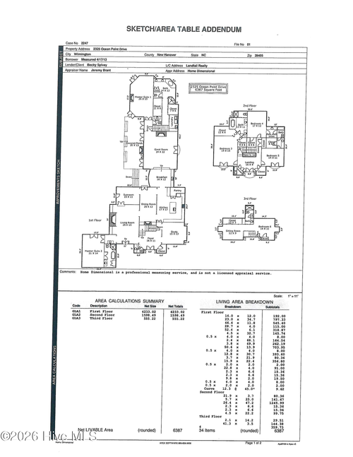 2325 Ocean Point Dr, Wilmington, NC, 28405-5284 | Card Image