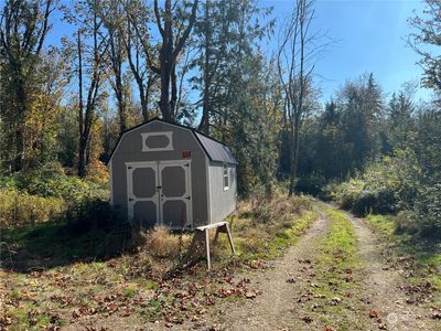 Storage shed to keep your tools and camp gear dry. | Image 3