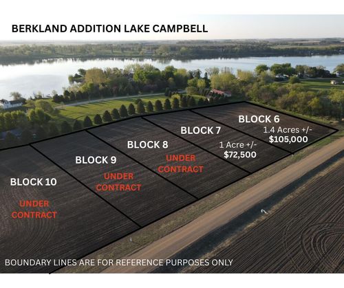 Block 7 Berkland Add. Lake Campbell, Volga, SD, 57071 | Card Image