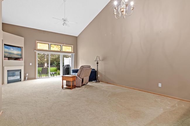 living room with large sliding doors to patio | Image 7
