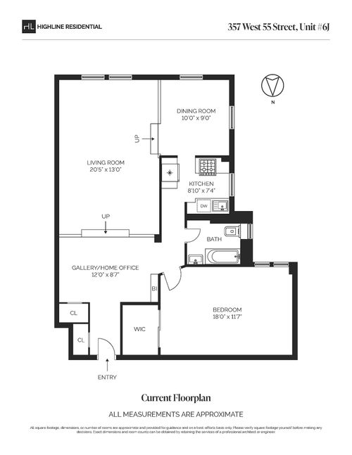 6j-357 W 55th Street, New York City, NY, 10019 | Card Image