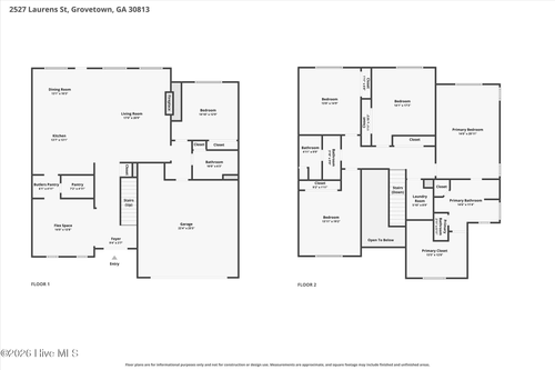 2527 Laurens St, Grovetown, GA, 30813-3440 | Card Image