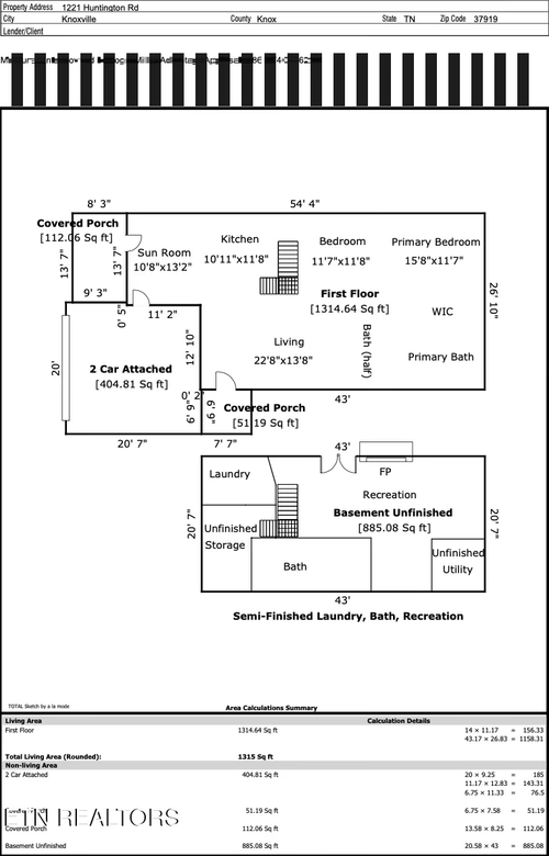 1221 Huntington Rd, Knoxville, TN, 37919 | Card Image