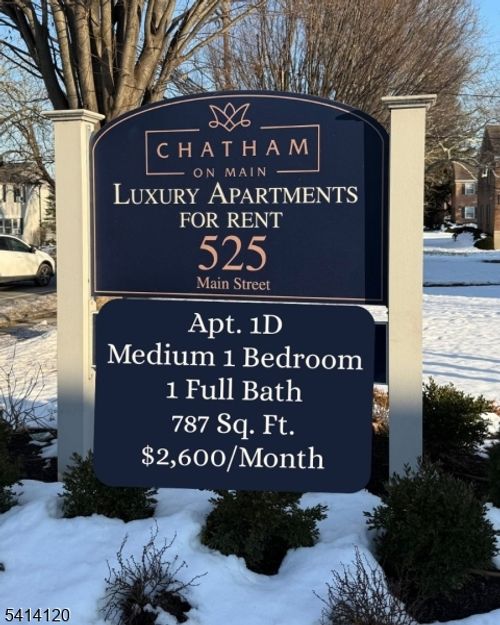 apt-1d-525 Main St, Chatham, NJ, 07928-2127 | Card Image
