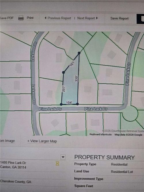 1480 Pine Lark Dr, Canton, GA, 30114-3997 | Card Image