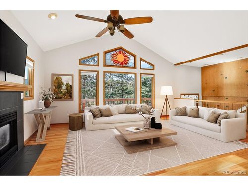 9758 Fallen Rock Rd, Conifer, CO, 80433-4013 | Card Image