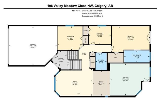108 Valley Meadow Close Nw, Home with 5 bedrooms, 3 bathrooms and 2 parking in Calgary AB | Image 38