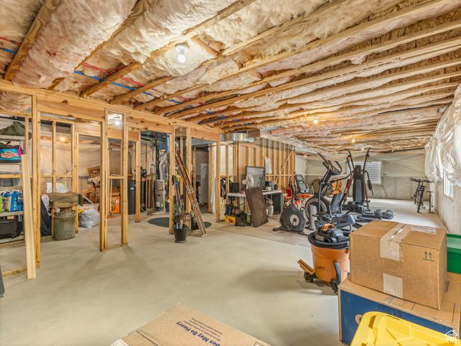 View of unfinished basement | Image 28