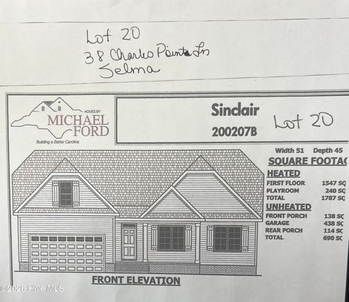 38 Charles Point Ln, Selma, NC, 27576-3704 | Card Image