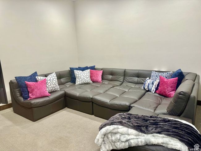 Spacious basement living room with super high ceilings | Image 30
