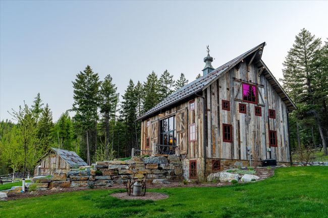 Welcome to 605 Cramer Creek Rd, Somers Mt. Humming Bird Hollow Farmstead sits above Flathead Lake on 15.6 acres. | Image 4