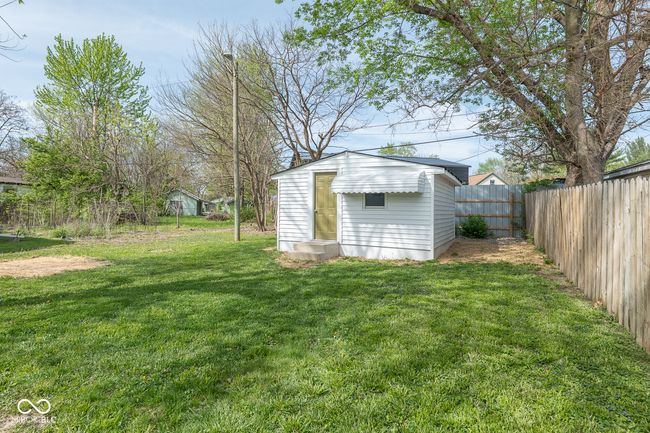 view of yard with a fenced backyard | Image 30