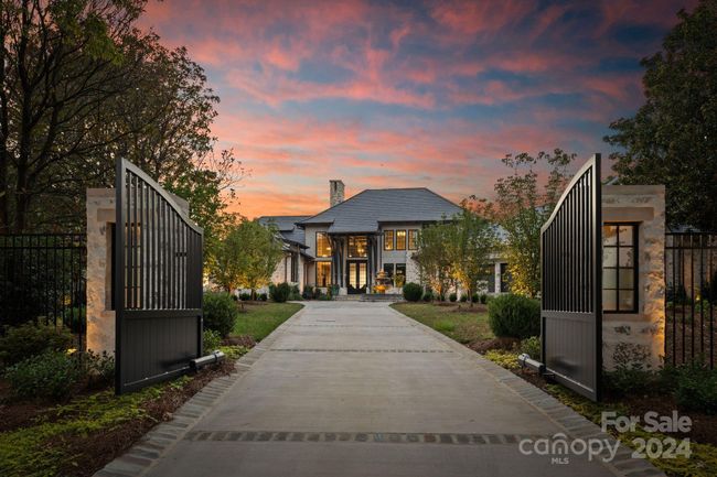 Gated estate entry. | Image 47