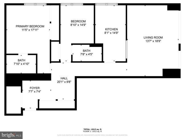 APT-508 - 1001 26 Th St Nw, Condo with 2 bedrooms, 2 bathrooms and null parking in WASHINGTON DC | Image 27