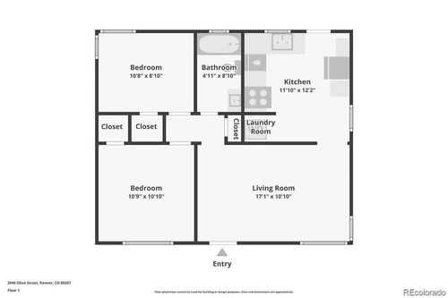 2940 Olive St, Denver, CO, 80207-2934 | Card Image
