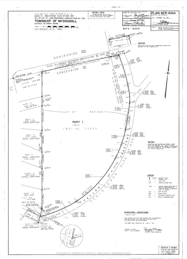 LOT 57 Burnside Bridge Rd, Home with 0 bedrooms, 0 bathrooms and null parking in Mcdougall ON | Image 11