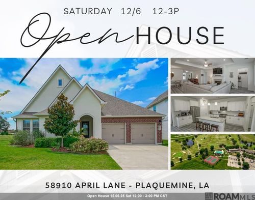 58910 April Ln, Plaquemine, LA, 70764-5277 | Card Image
