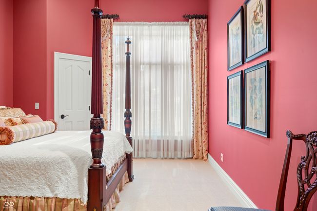carpeted bedroom with baseboards | Image 40