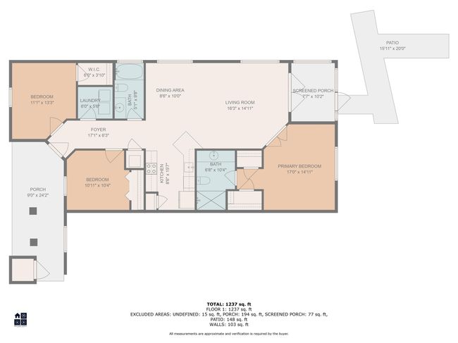 Aerial view of property and surrounding area | Image 39