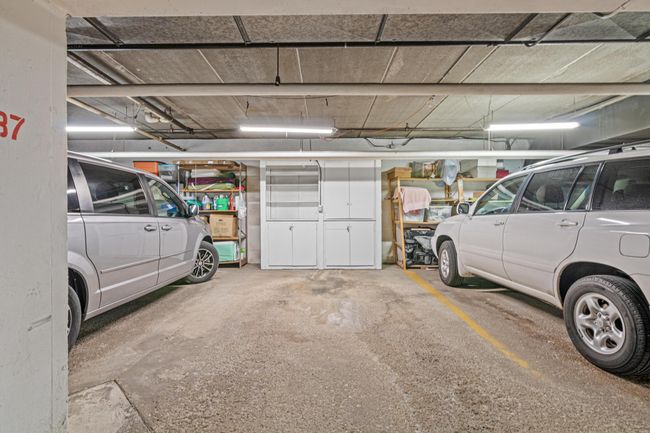 Assigned Parking Space with Built-In Shelving | Image 31