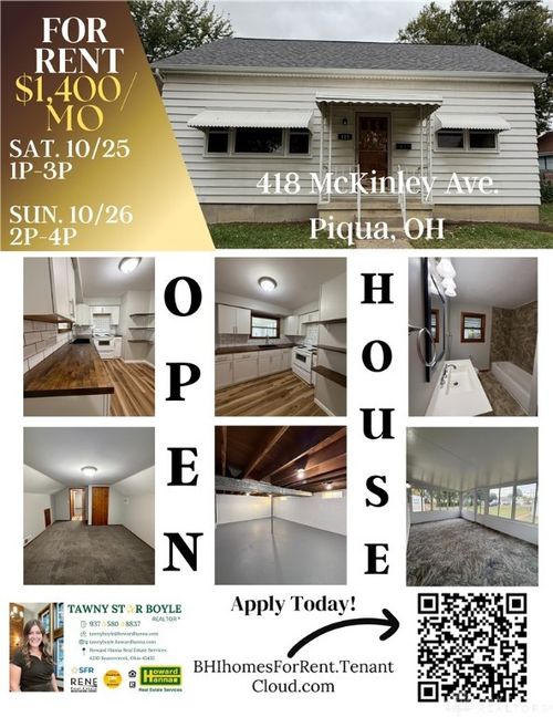 418 Mckinley Ave, Piqua, OH, 45356-3138 | Card Image